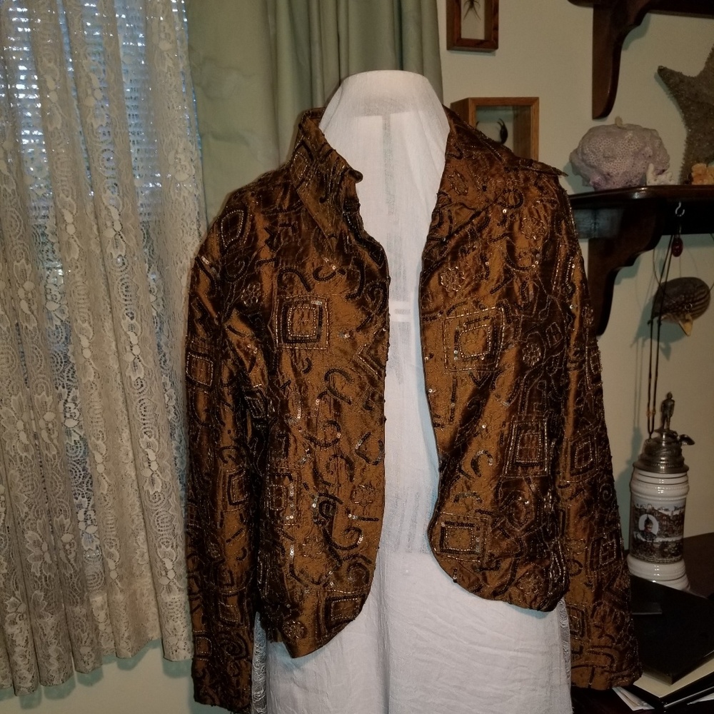 Chico's crop bolero jacket